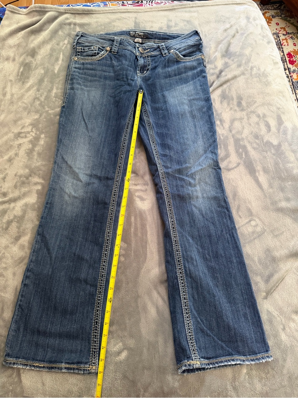 Silver Suki 17” Surplus Jeans
